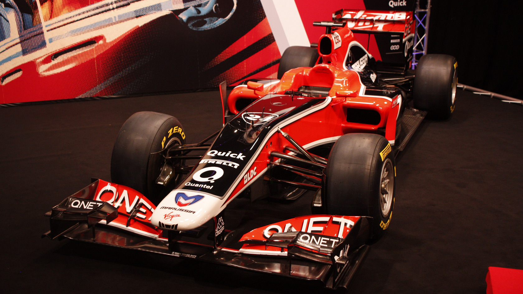 Фотографии болида MVR-02 команды Marussia Virgin Racing - F1-Portal.ru